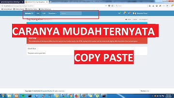 Menu Dinamis pada CodeIgniter dengan template AdminLTE