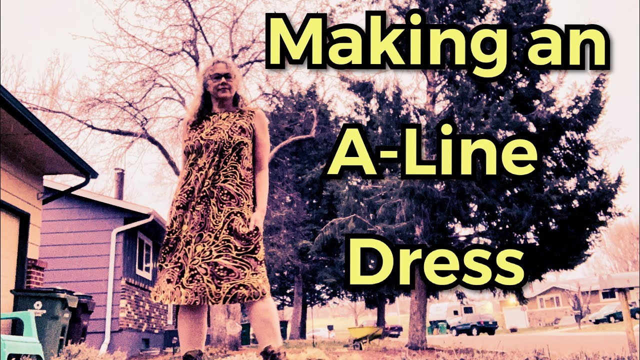 Sewing an ALine Dress YouTube