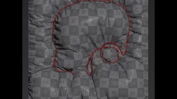 Houdini - Vellum with a dynamic pin.