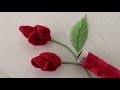 Most beautiful flower hand embroidery design |#embroidery | hand embroidery for beginners