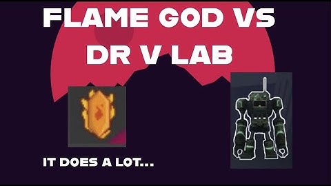 Flame God VS SOLO Dr. V Lab HC RPG SIM