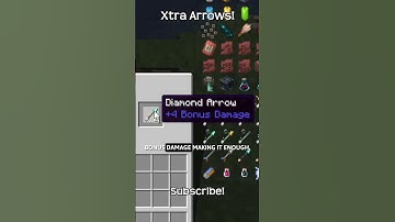 This Mod Lets You Create Diamond Arrows In Minecraft!