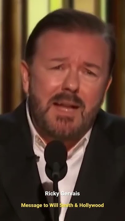 Ricky Gervais @ Will Smith/ Oscar - YouTube