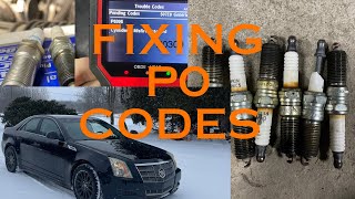 Let’s Change Some Spark Plugs Fixing P0300 & P0306 other P0 codes Cadillac CTS