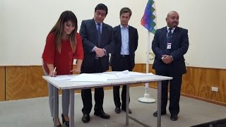 Ministerio de Bienes Nacionales entrega terrenos para el primer parque eólico birregional en Chile