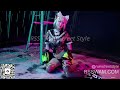 Wetlook Messy Cyberpunk Fighter Cat Girl Fully Slimed & Soaked In Rain Shower Stage | WAM
