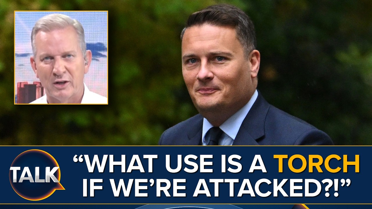 “He’s The Defence Secretary, Not The Minister For Torches!” | Wes Streeting’s Resilience Speech