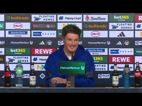 HSV Pressekonferenz vor dem Spiel gegen FC Augsburg