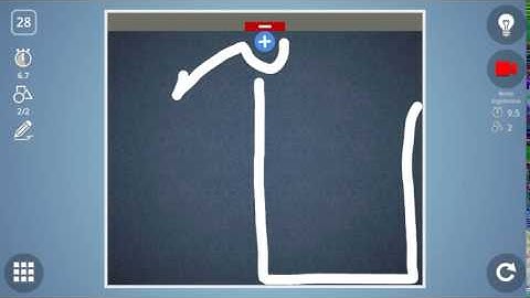 Check out how I solved level 28 in Brain It On! #BrainItOn