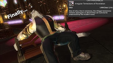[FFXIV] I did it... (first week 1314 Irregular Tomestones)