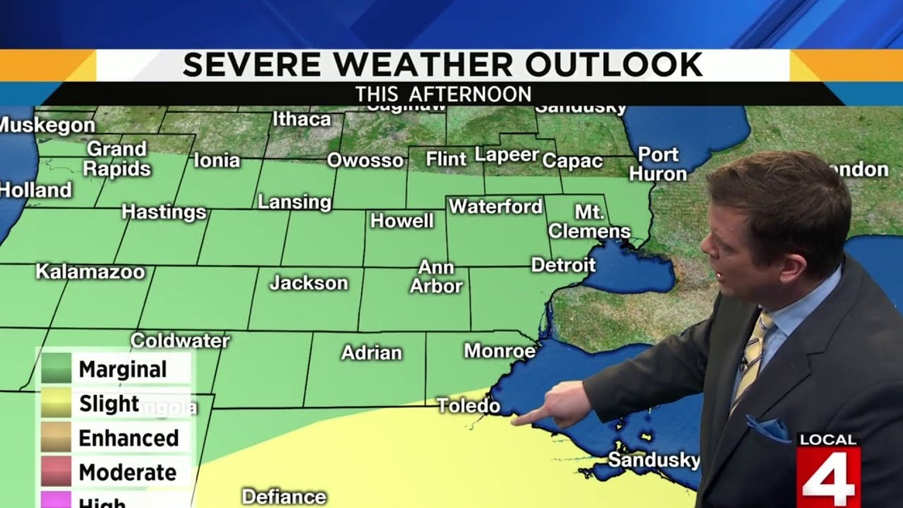 Metro Detroit weather forecast for May 28, 2019 -- morning update - YouTube