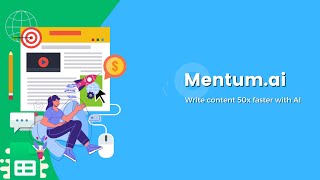 Mentum.ai - The Best AI Writer | Best Appsumo LifeTime Deal | Mentum.ai Tools