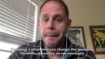 Phonemes are Contrastive