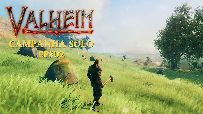 VALHEIM - ADOREI ESSE JOGO! Sobrevivência com temática Viking e