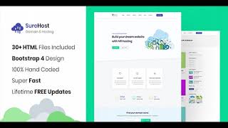 SureHost - Responsive Hosting Site Template | Themeforest Website Templates and Themes