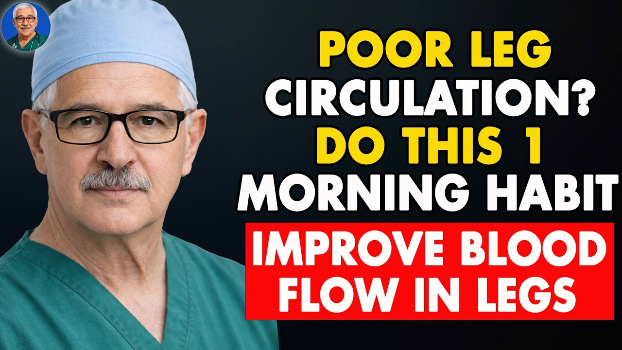 Surgeon REVEALS: THIS Morning Habit Helps Increase Blood Flow and Circulation in Your Legs & Feet