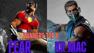 UltraRy Seasonal Tournament Top 8 Winners KR | Mac (Sub Zero) Vs Fear Peacemaker