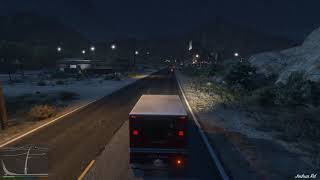 Grand Theft Auto V (PC) - Quick ambulance emergency driving