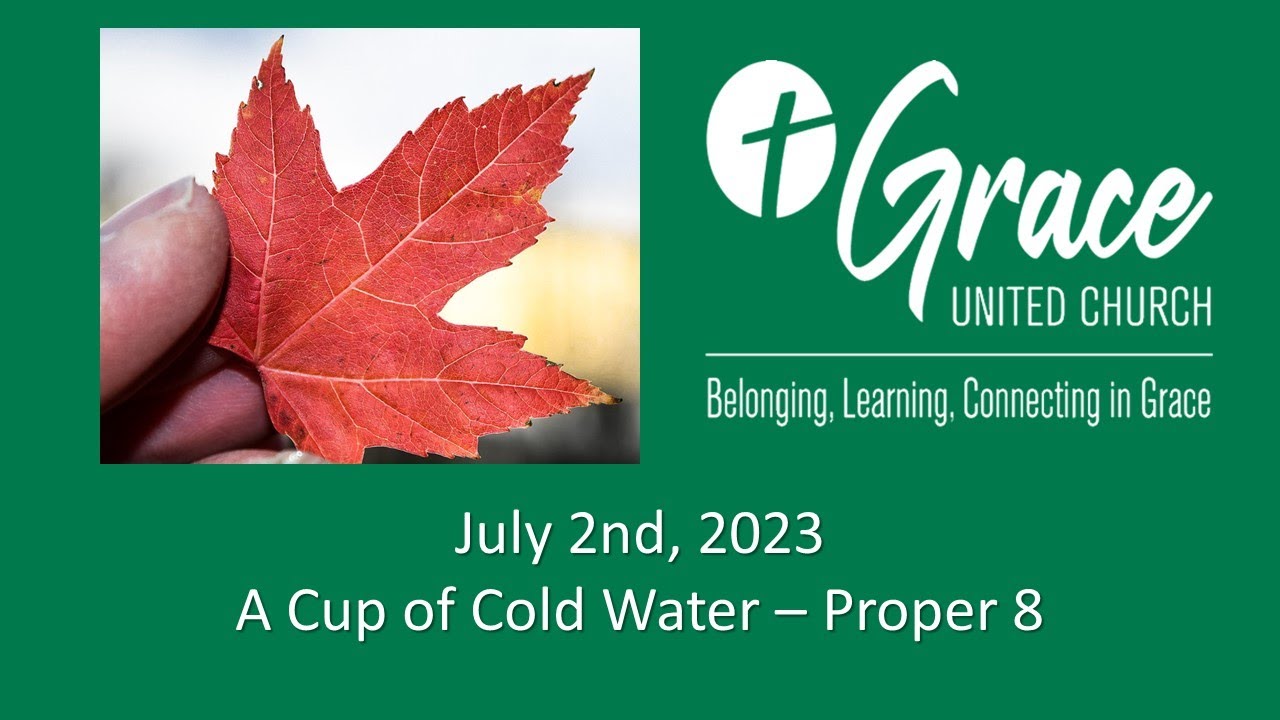 Grace United Church, Burlington, ON. July 2nd, 2023 YouTube