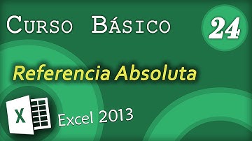 Referencia absoluta en celdas | Excel 2013 Curso Básico #24