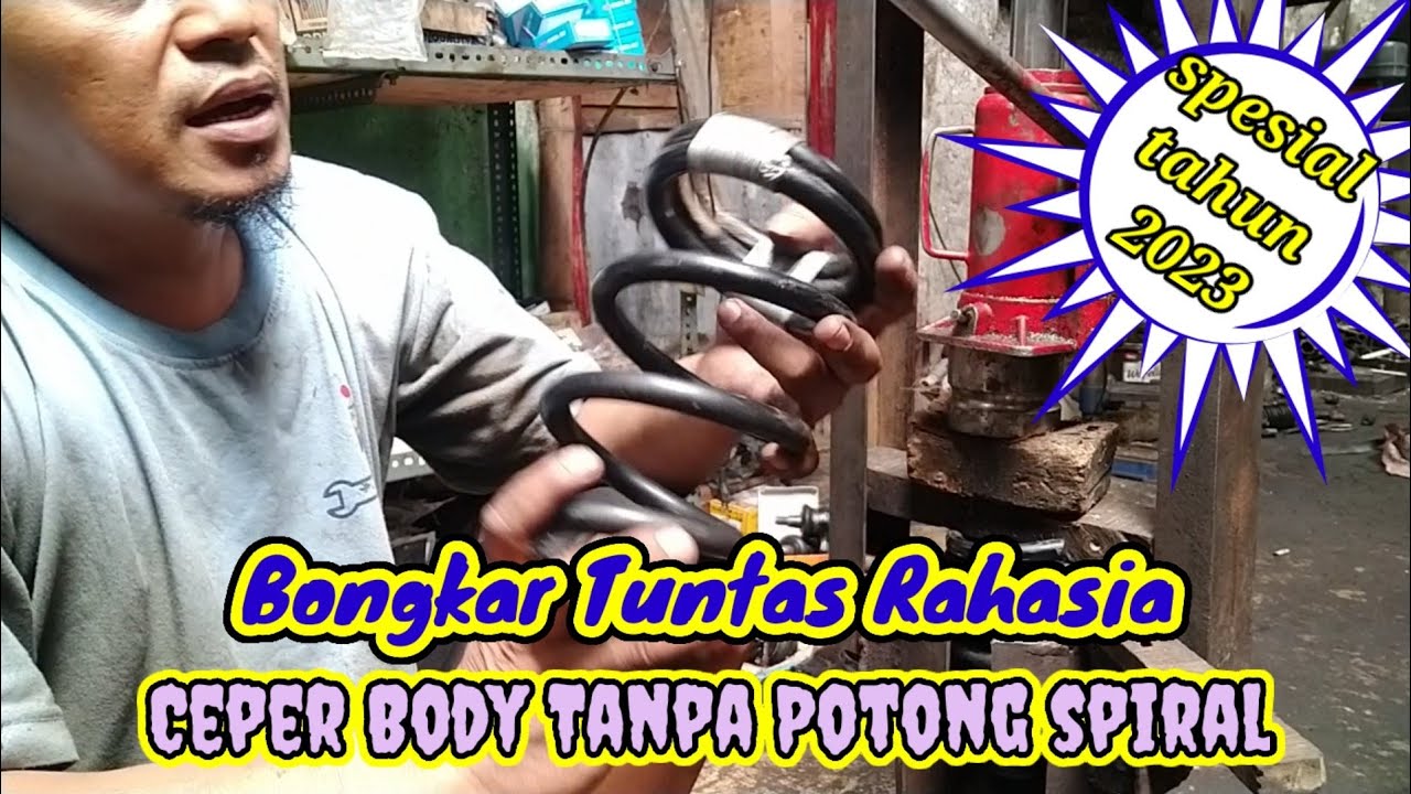 Cara ceper bodi tanpa potong spiral || Cara membuat bodi mobil ceper || by EVAN UNDERSTEEL.