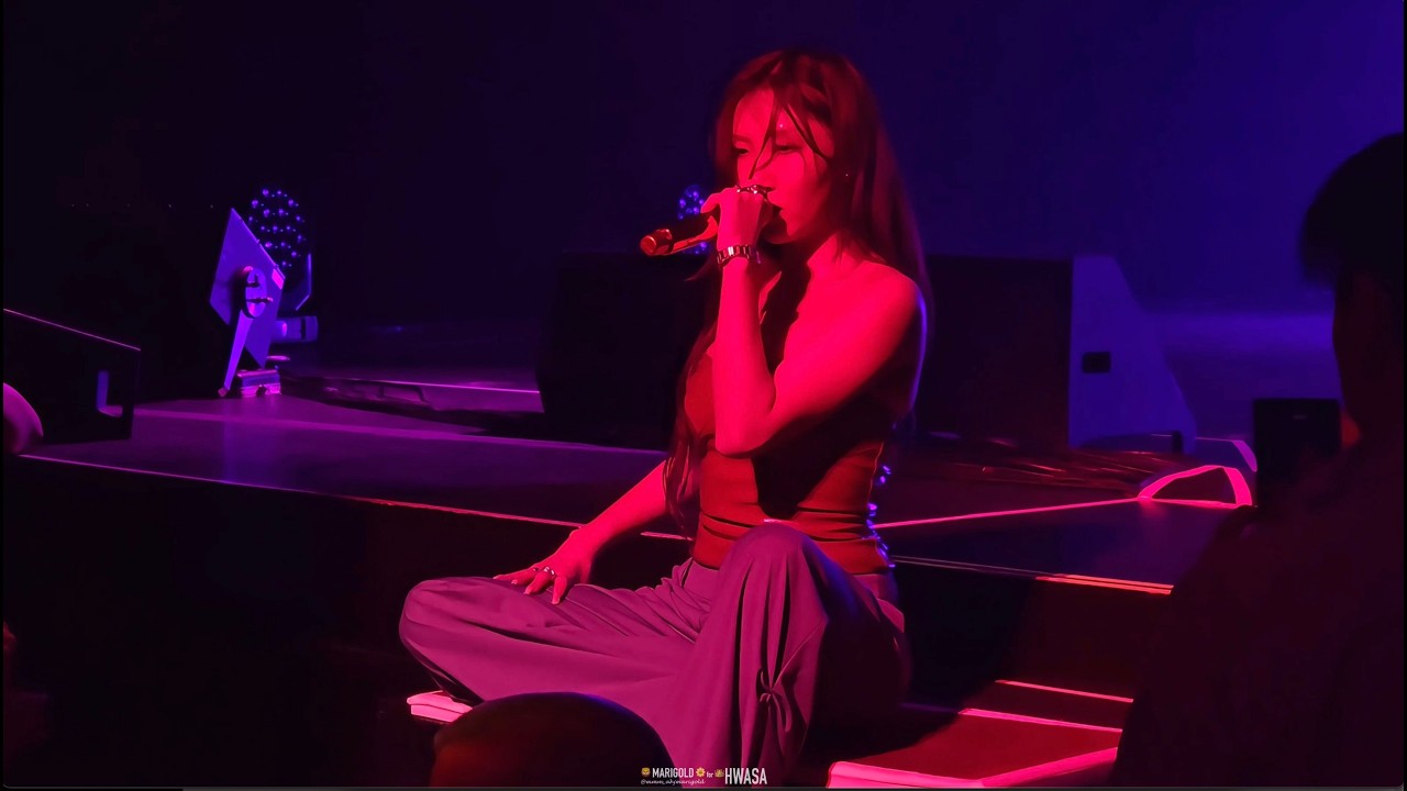 250403 HWASA Live Tour 🇺🇸 Chicago - Ego, Kidding 🦁 FANCAM 화사 시카고 직캠 🌆🍕💃
