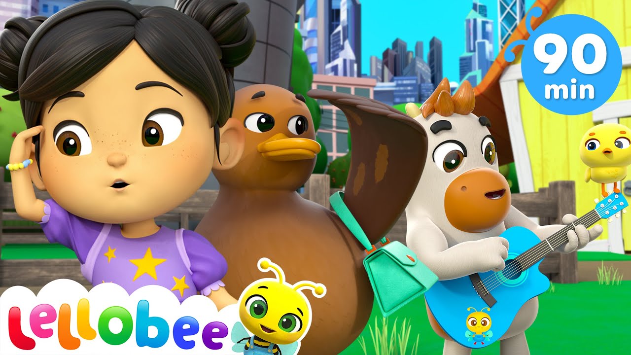 Five Little Ducks! + More Nursery Rhymes & Kids Songs - Lellobee by CoComelon