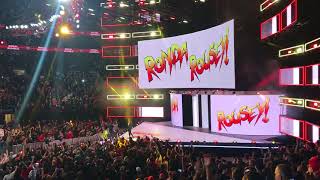 Rowdy Ronda Rousey Shows Up At Royal Rumble 2018