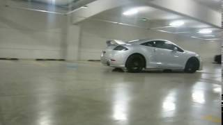 Eclipse 4G Power slide slow motion (AKA  FWD Drift)