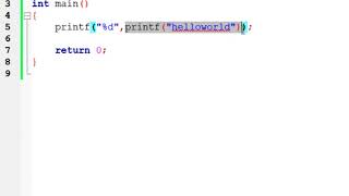 printf Return Value Wealth