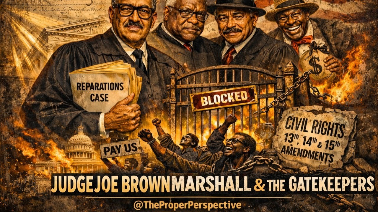 Colorblind Law Never Freed Us: Debunking Judge Joe Brown on Reparations 📱