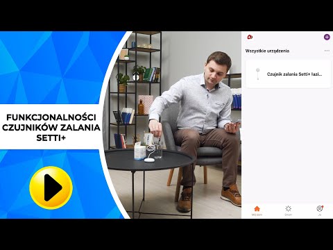 Funkcjonalności czujnika zalania