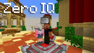 Zero IQ Minecraft Bedwars...