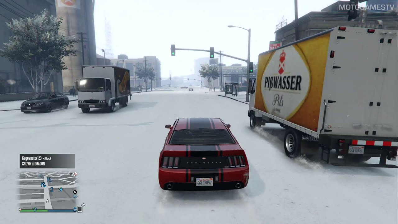 GTA V Online - Christmas 2014 Snow - PS4/XOne