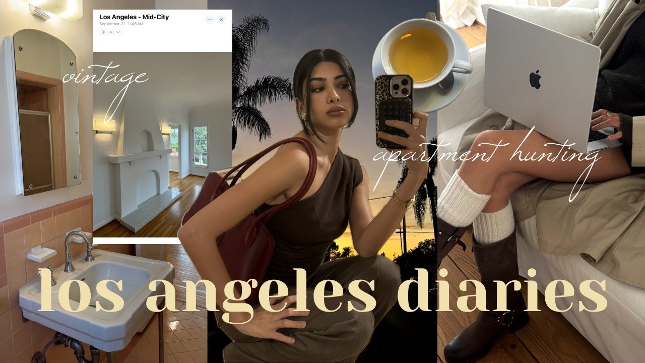 apartment hunting in Los Angeles 💌 tour with me & tips on finding the one