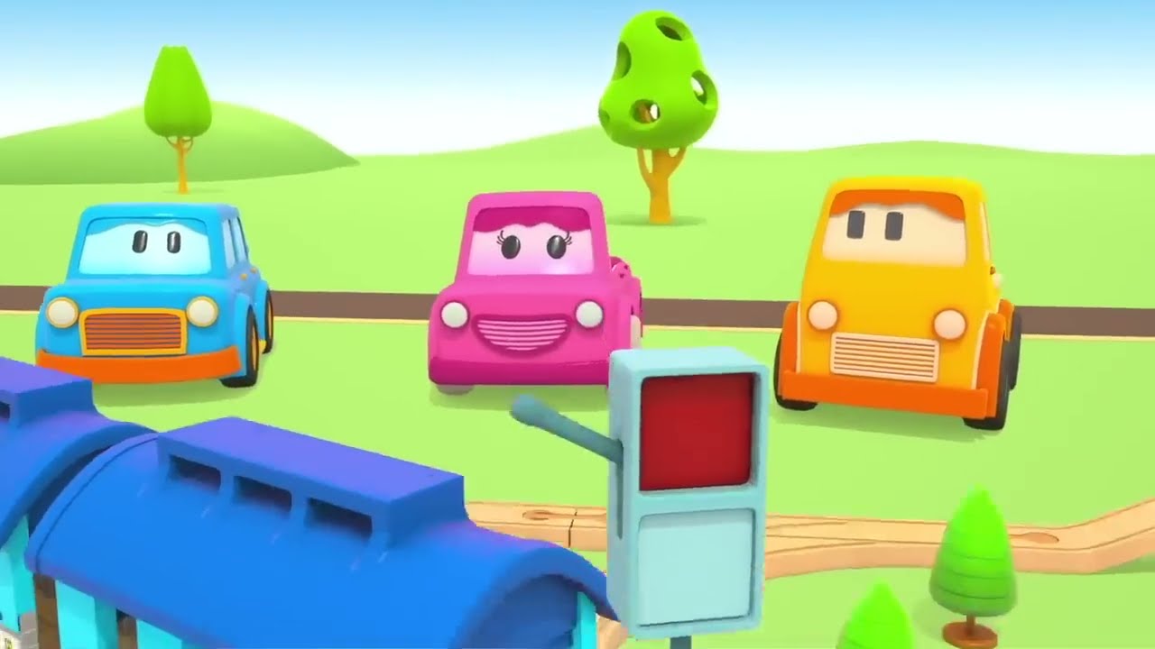 Cartoon cars for kids & Car cartoons for babies Toy trains for kids
