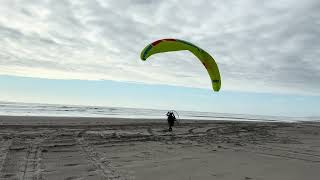 Whit's first paramotor landing in Seaside, Oregon_28Jul2026