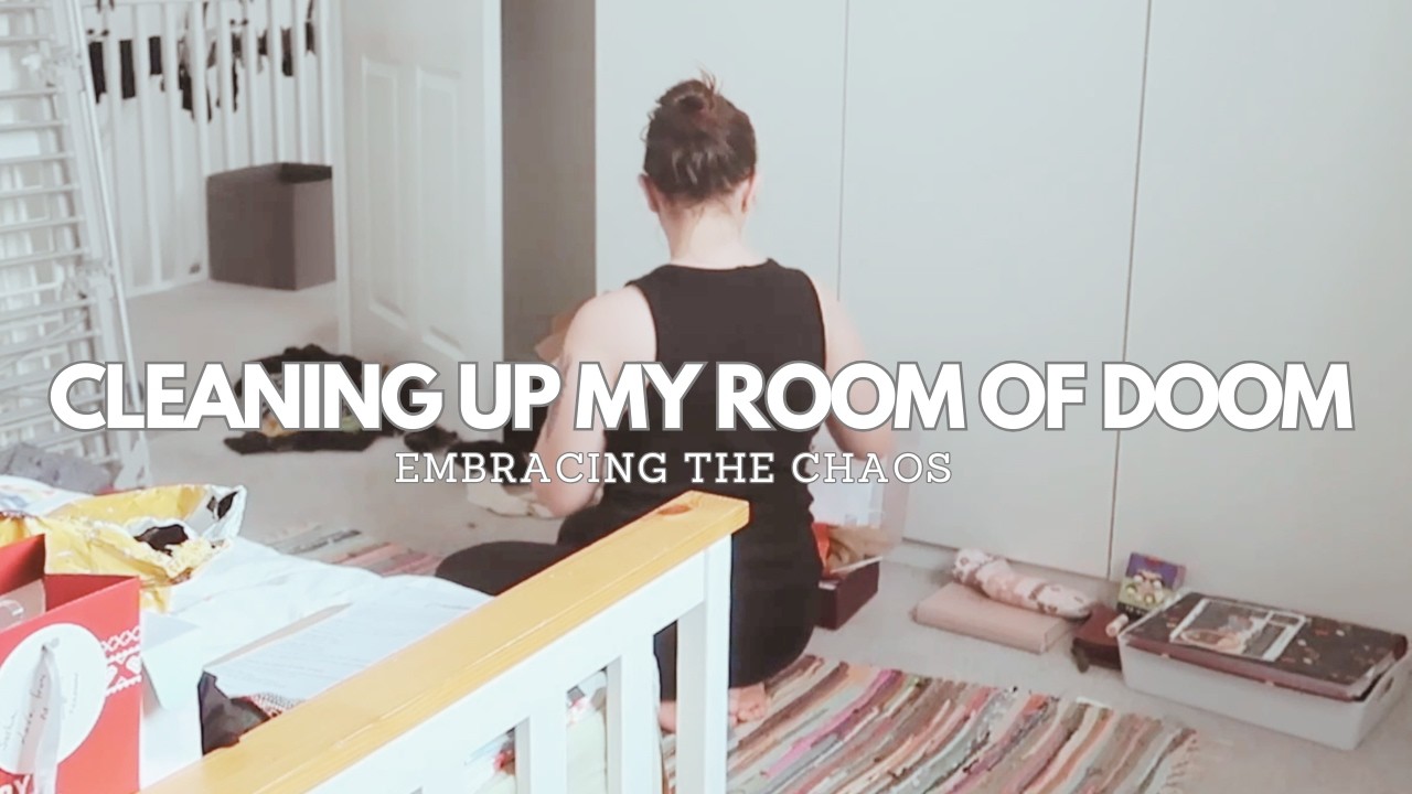 Cleaning up my Room of Doom....Making a Start at least... #spoonielife