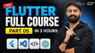 Flutter Full Course Part 5 | Theming, Design Systems & Mini Project (3 Hours)