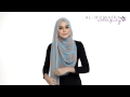LANAA shawl styling tutorial by Al-Humaira Contemporary