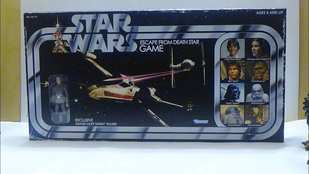 Retro Collection DEATH STAR ESCAPE GAME /& Star Wars Exclusive Tarkin Figure