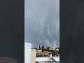 Stunning Mammatus Clouds || Rare GRAY sky