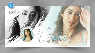 Create dis Unique Facebook Cover Design using Pixellab Android | Pixellab Tutorial.