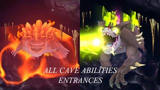 Hungry Shark Evolution - All Cave Abilities Entrances