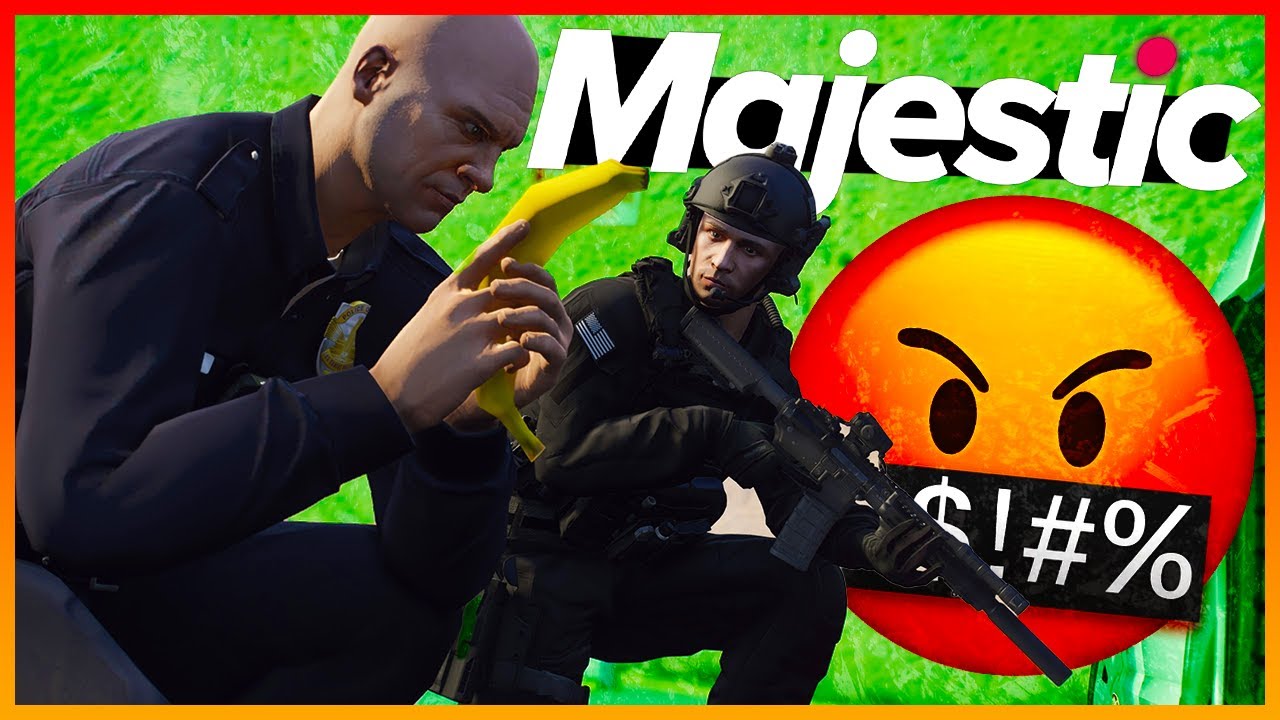 NAPAD NA BANK ale POLICJA TO PRAWDZIWI GRACZE | MajesticRP