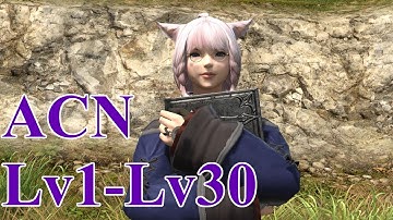 FFXIV ARR Arcanist Quests Lv1-Lv30