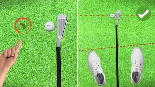 HOW TO AIM CORRECTLY ON THE GOLF COURSE