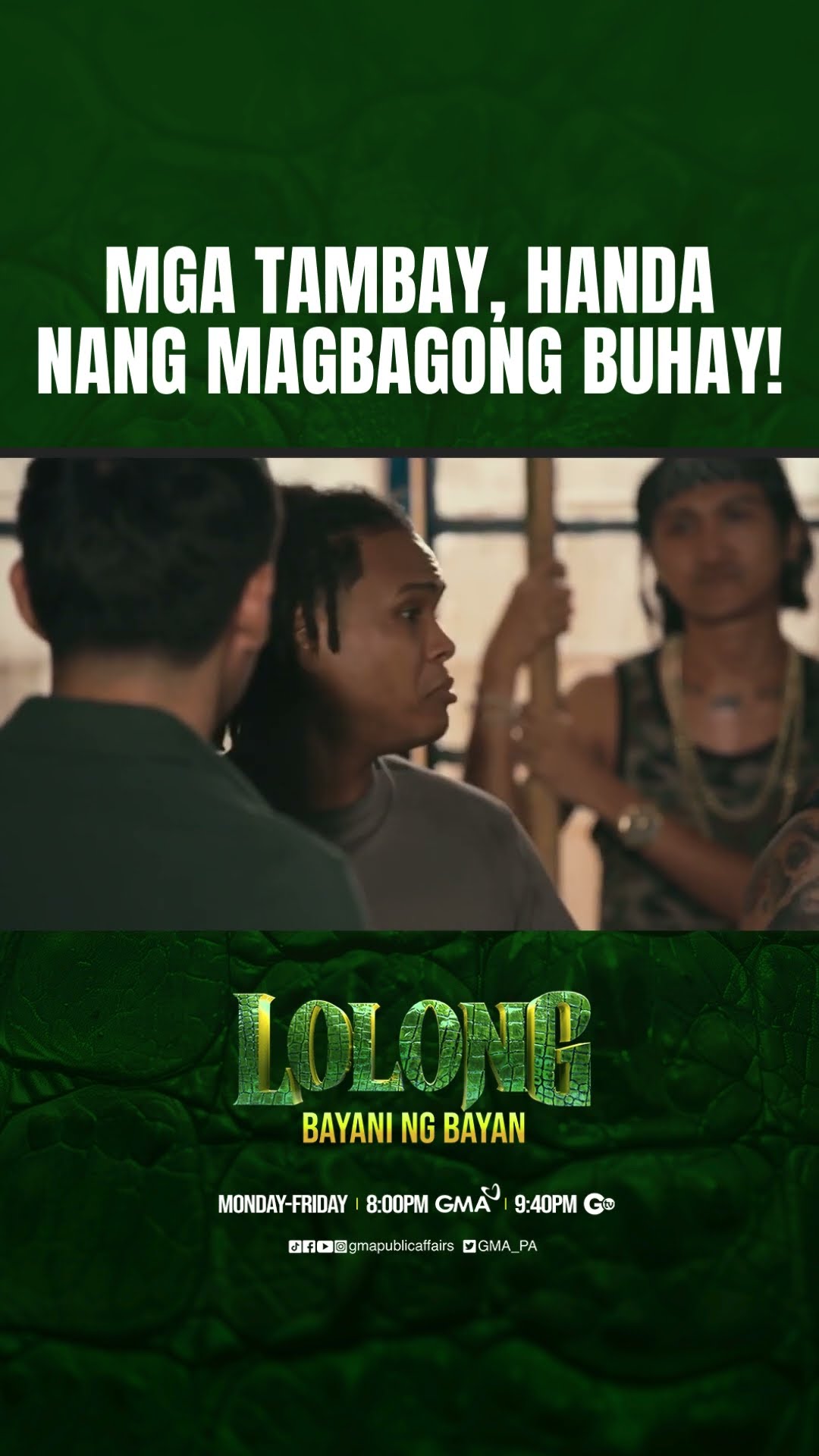 Mga tambay, handa nang magbagong buhay! | Lolong 2