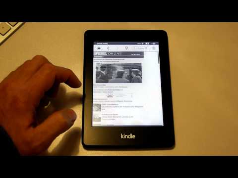 Amazon Kindle Paperwhite - Internetbrowser benutzen