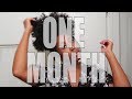 ONE MONTH in My Hair. Wash Days. Styling. Daily Maintenance. New Products. Old Products. | 4C Hair